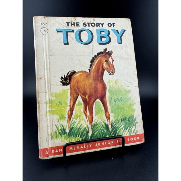 The Story of The Story of Toby by Jane Shearer Moore 1960 Junior Elf Book - Picture 1 of 9